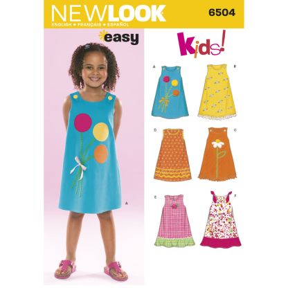 Patron New Look 6504 -Robes