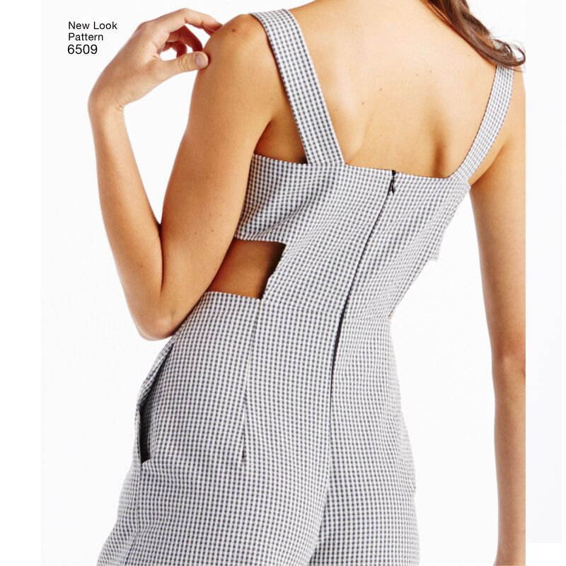 Patron New Look 6509 - Combi - short et combi - pantalon