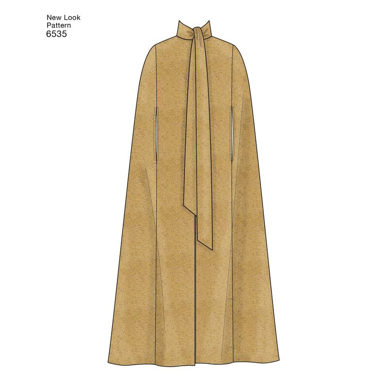 Patron New Look 6535 - Veste et manteau