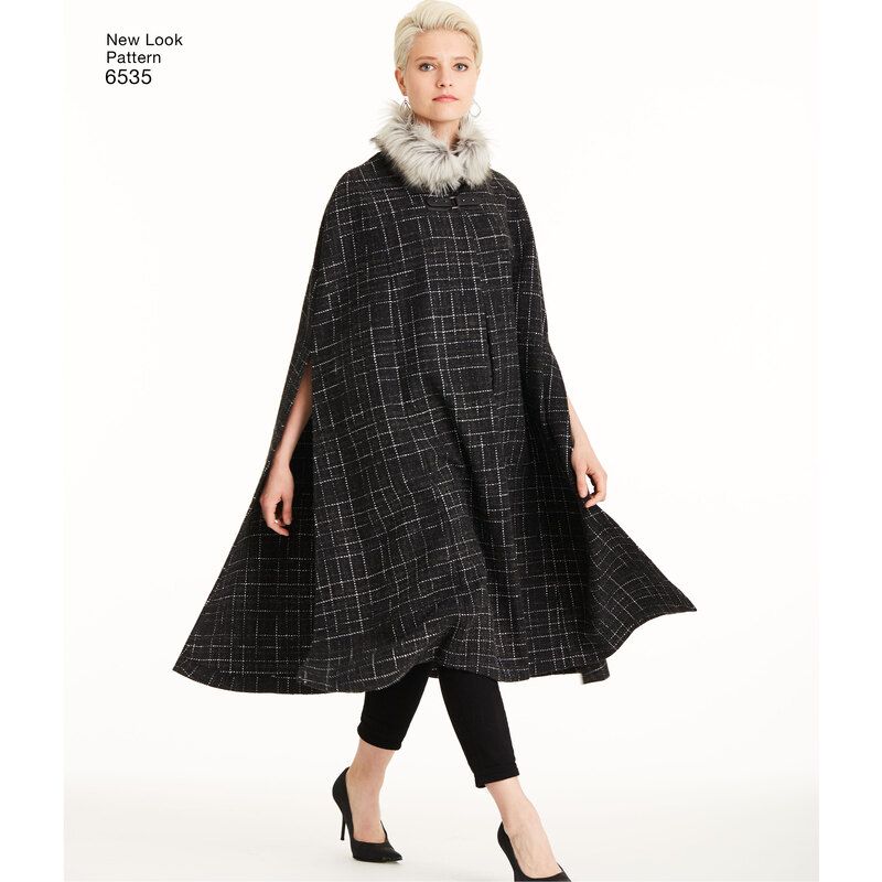 Patron New Look 6535 - Veste et manteau