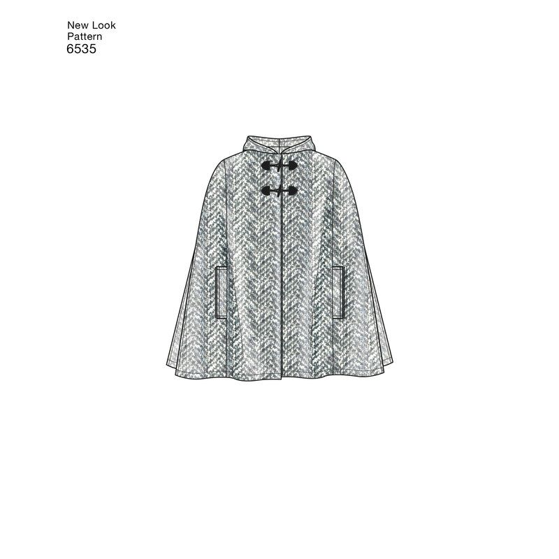 Patron New Look 6535 - Veste et manteau
