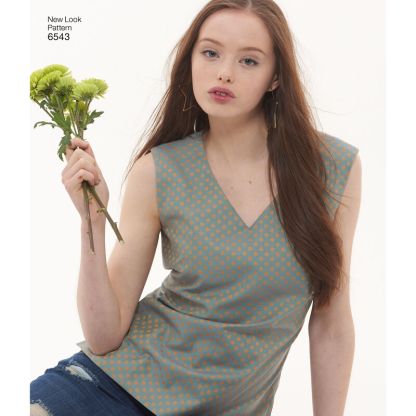 Patron New Look 6543 - Haut 2
