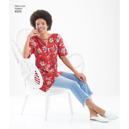 Patron New Look 6555 - Blouse 2