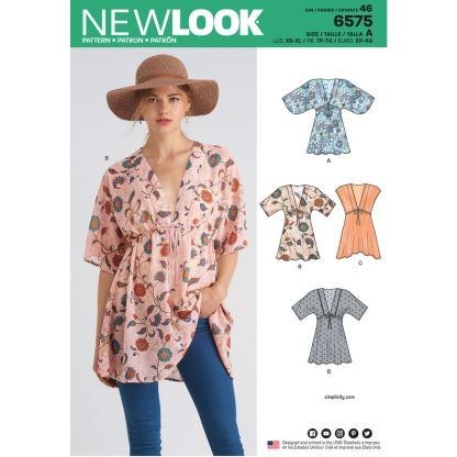Patron New Look 6575 - Tunique