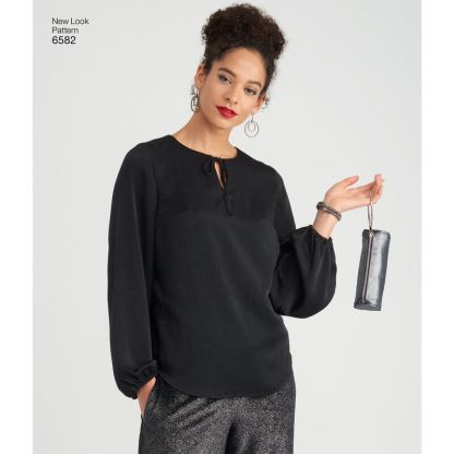 Patron New Look 6582 - Tunique et pantalon 2