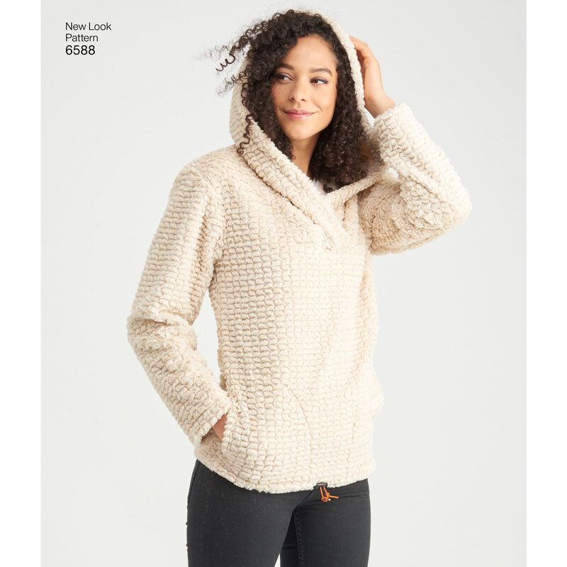 Patron New Look 6588 - Pull unisexe