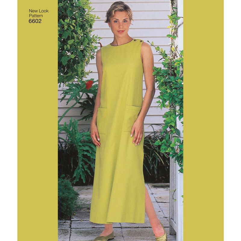Patron New Look 6602 - Robe