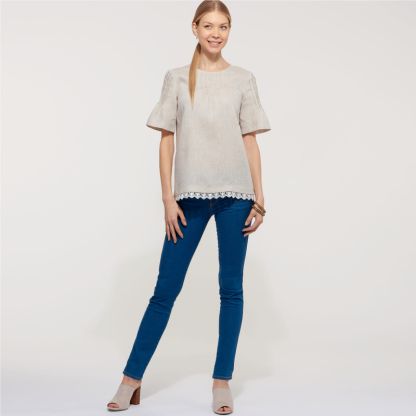 Patron New Look 6604 - Blouse 2