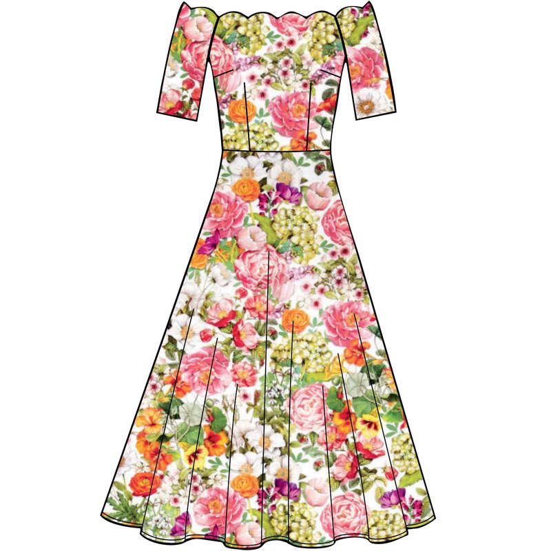 Patron New Look 6615 - Robe