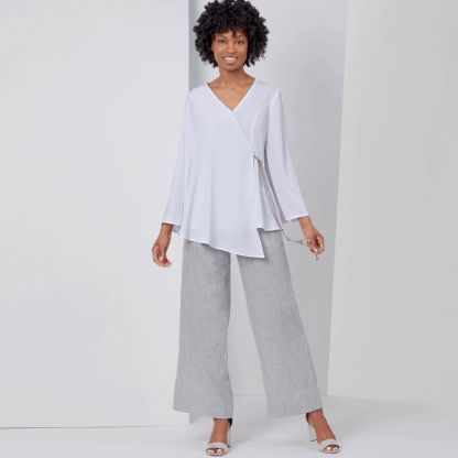 Patron New Look 6625 - Haut et pantalon large 2
