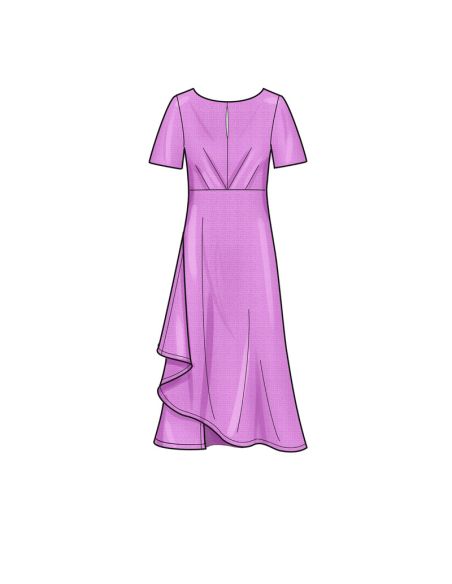 Patron New Look 6655 -  Robe
