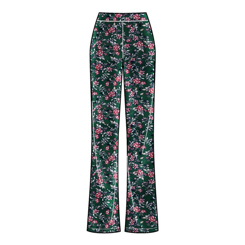 Patron New Look 6689 - Ensemble style Lounge, tunique et pantalon