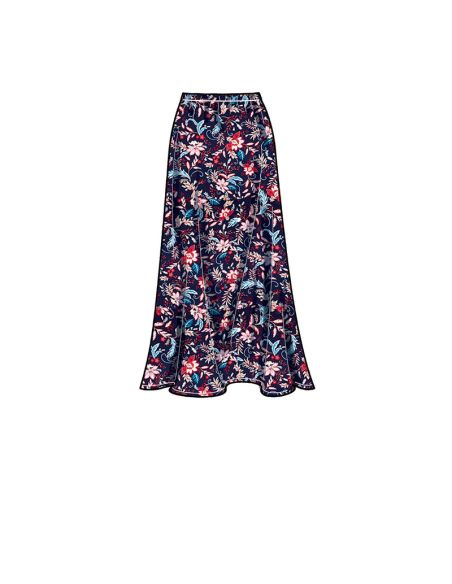 Patron New Look 6710 - Ensemble Femme, Veste zippée et Jupe longue
