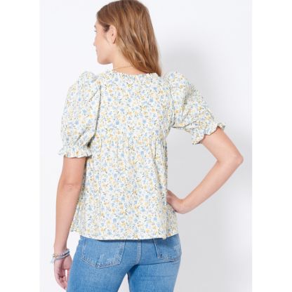 Patron New Look 6719 - Hauts boutonnés 2