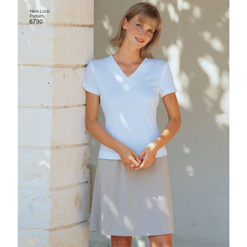 Patron New Look 6730 - Jupe, pantalon, Tee-Shirt