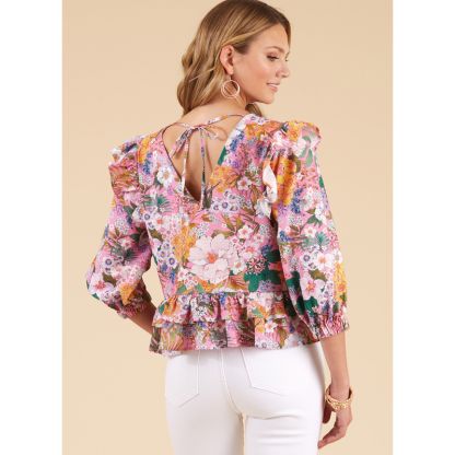Patron New Look 6732 - Top avec variantes 2