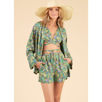 Patron New Look 6737 - Veste, haut cache cœur et short 2