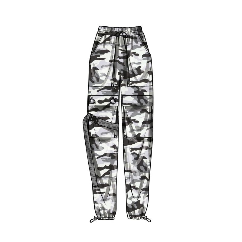 Patron New Look 6745 - Pantalon cargo unisexe