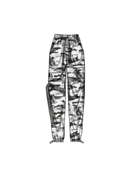 Patron New Look 6745 - Pantalon cargo unisexe