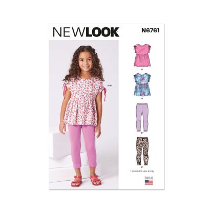 Patron New Look 6761 - Haut et leggings