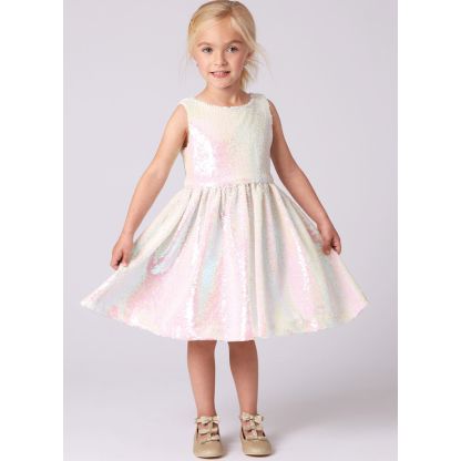 Patron New Look 6763 - Robe enfant 2