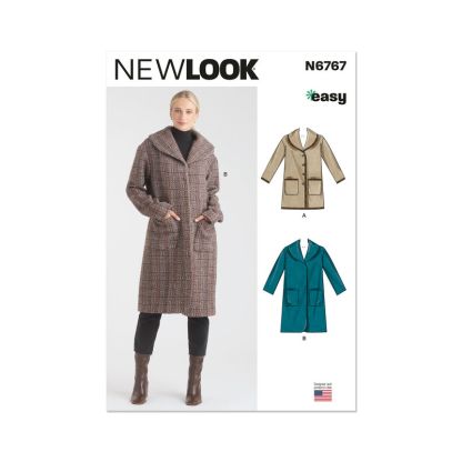 Patron New Look 6767 - Manteaux