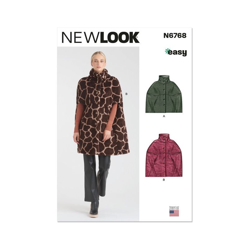 Patron New Look 6768 - Cape