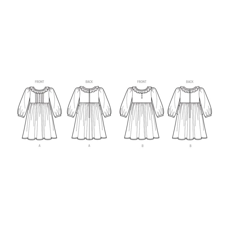 Patron New Look 6774 - Robe pour enfants