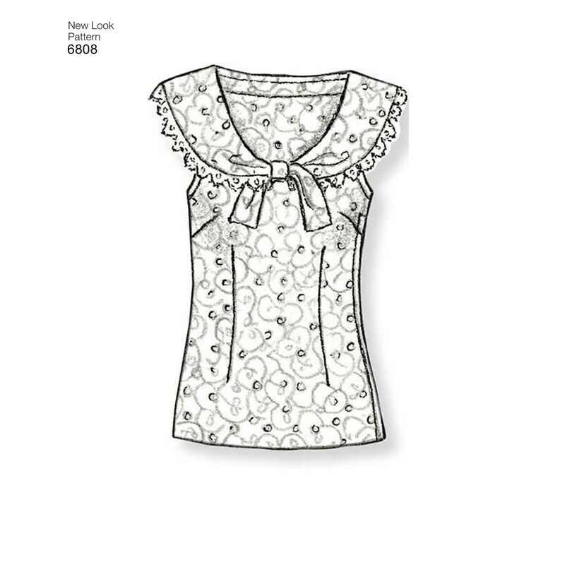 Patron New Look 6808 - Tee-Shirt