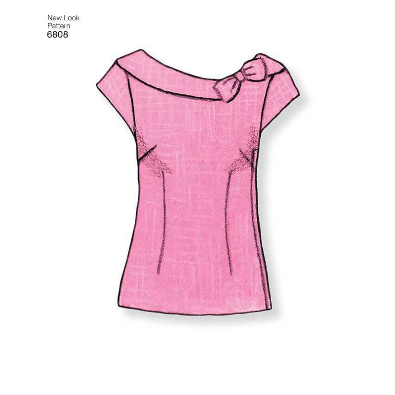 Patron New Look 6808 - Tee-Shirt
