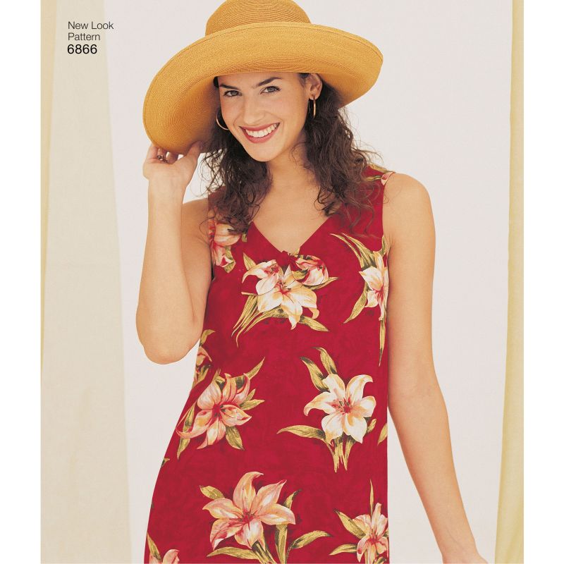 Patron New Look 6866 - Robe