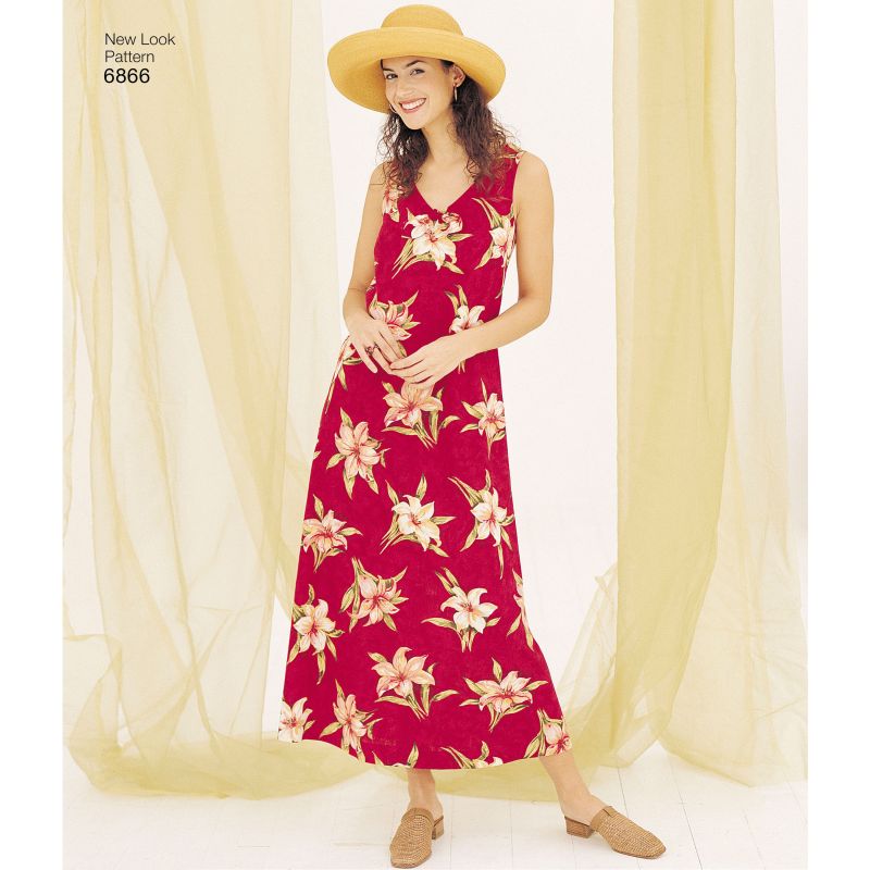 Patron New Look 6866 - Robe