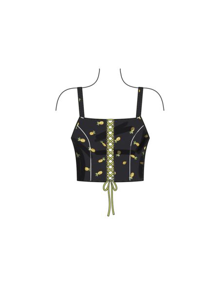 Patron New Look 6779 - Brassière et pantalon
