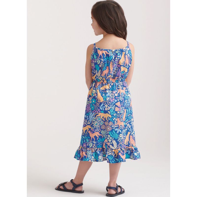 Patron New Look 6783 - Combinaison et robe d’été pour enfants