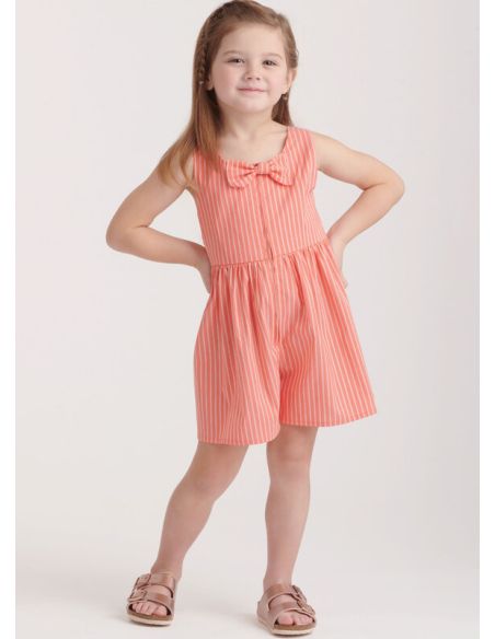 Patron New Look 6784 - Robes et barboteuse pour enfants