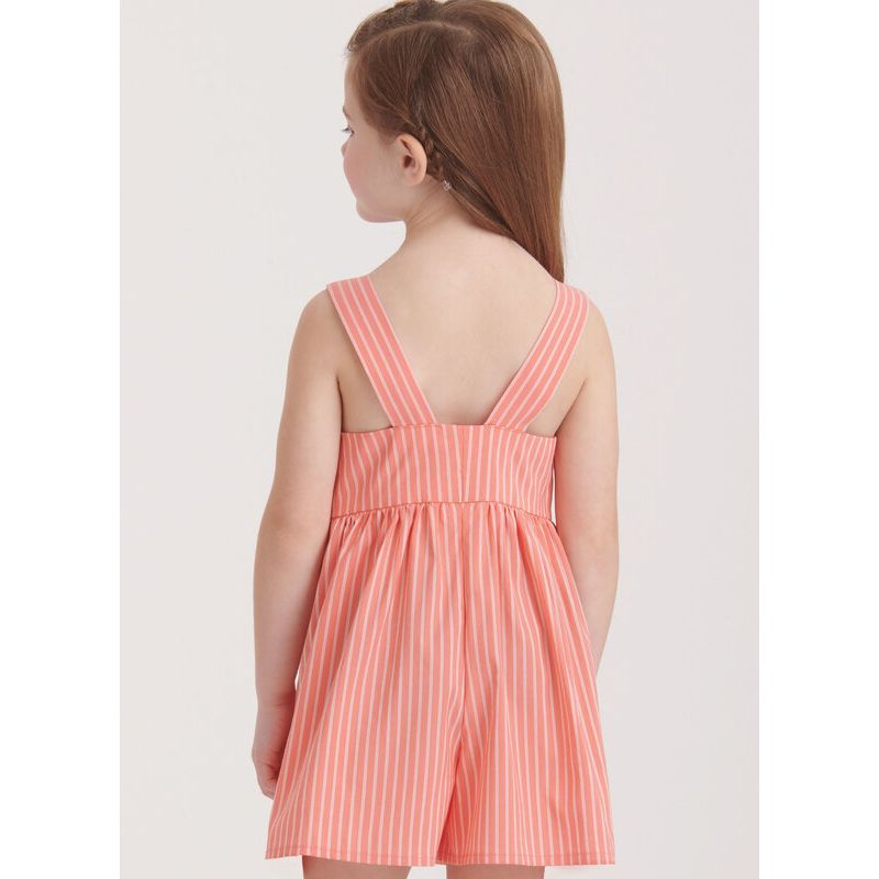 Patron New Look 6784 - Robes et barboteuse pour enfants