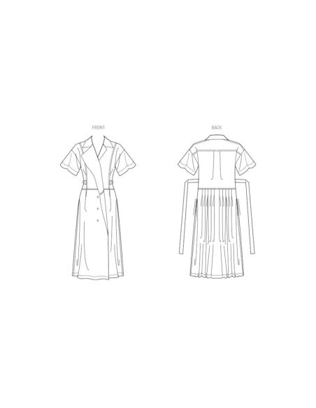 Patron Vogue 2024 U5 - Robe