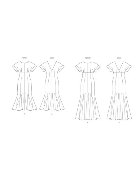 Patron Vogue 2027 R5 - Robe