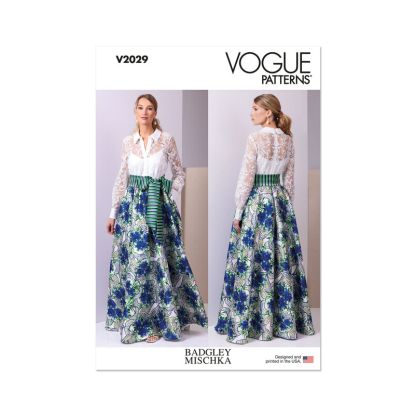 Patron Vogue 2029 Y5 - Robe