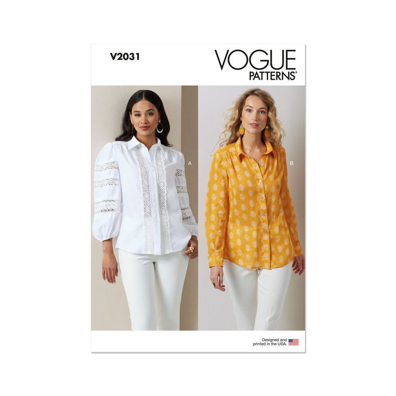 Patron Vogue 2031 U5 - Chemisiers