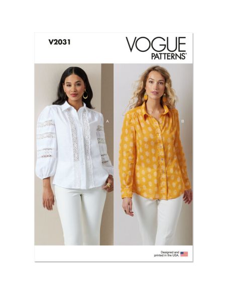 Patron Vogue 2031 U5 - Chemisiers