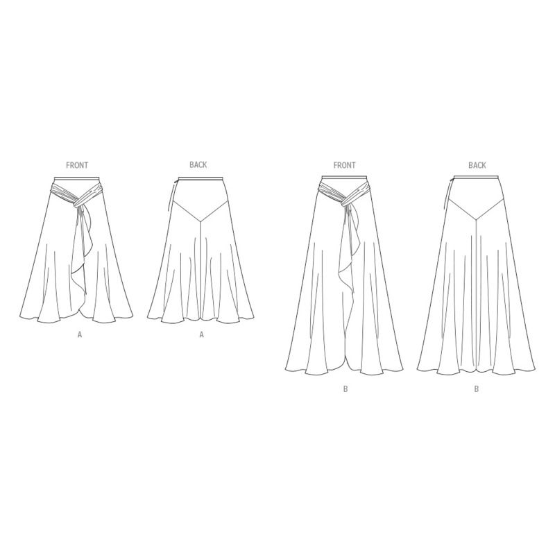 Patron Vogue 2033 P5 - Jupe