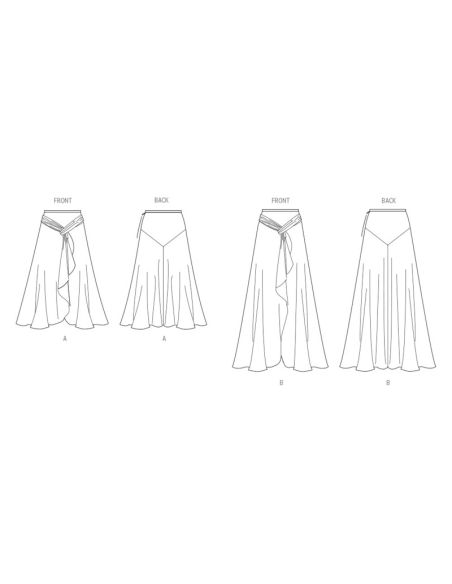 Patron Vogue 2033 P5 - Jupe