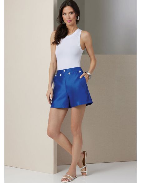 Patron Vogue 2034 Y5 - Short ou pantalon style marin