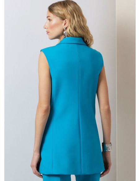 Patron Vogue 2036 H5 - Gilet et pantalon