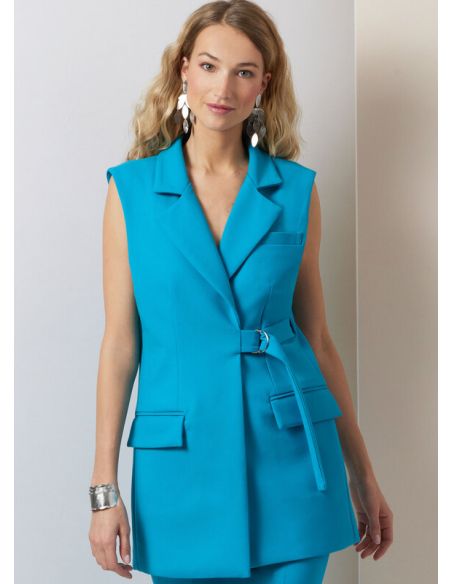 Patron Vogue 2036 U5 - Gilet et pantalon