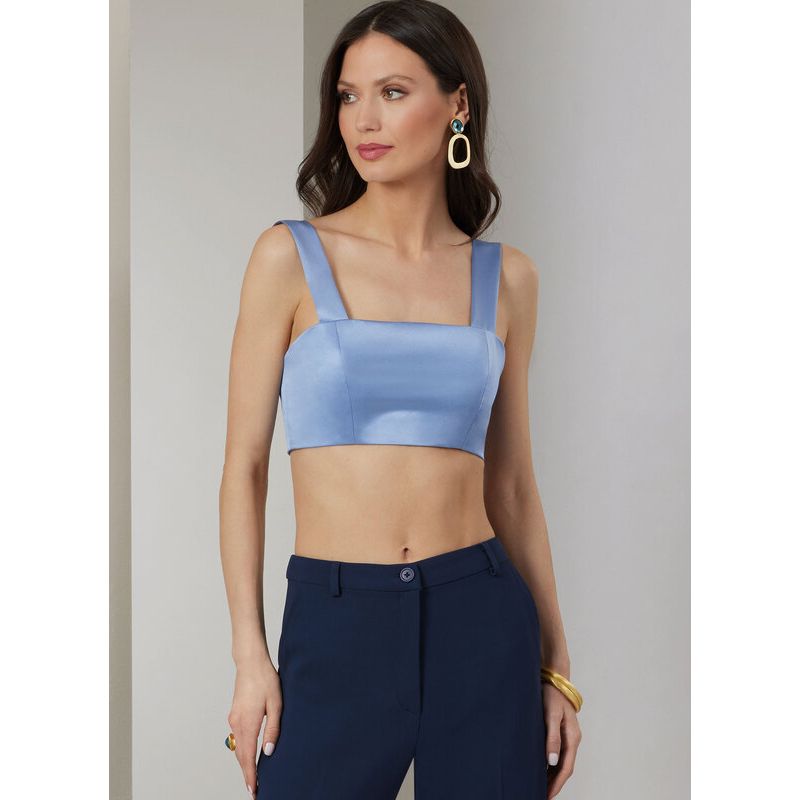 Patron Vogue 2037 Y5 - Chemise, crop top et pantalon