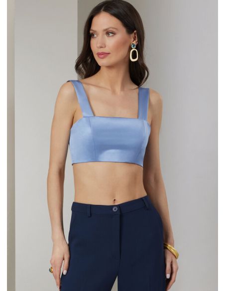 Patron Vogue 2037 Y5 - Chemise, crop top et pantalon