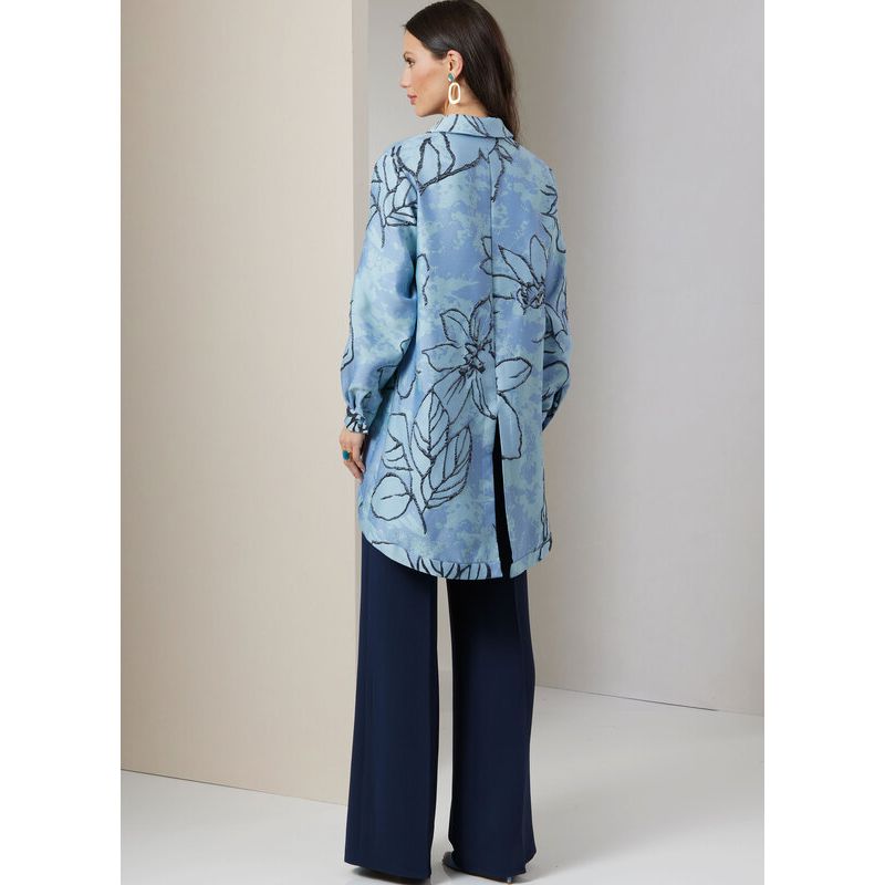 Patron Vogue 2037 Y5 - Chemise, crop top et pantalon