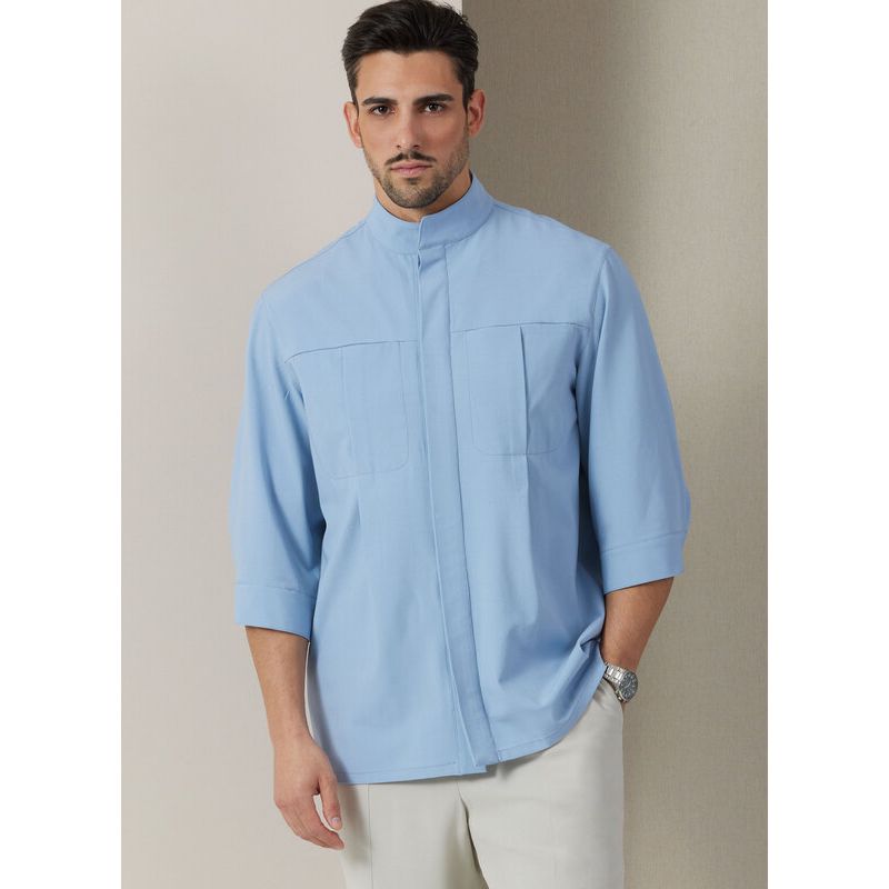 Patron Vogue 2039 A - Chemise et pantalon unisexes